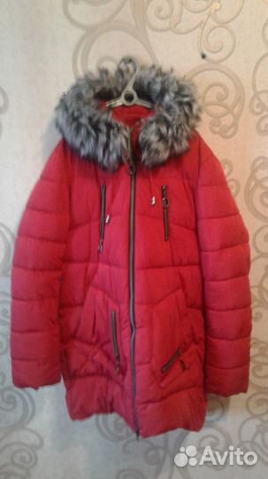 Пуховик зимний женский