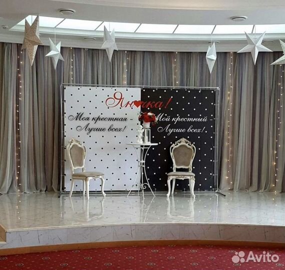 Фотозона для мероприятий (press wall пресс-волл)