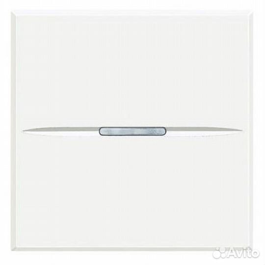 BT Axolute Белый Выключатель аксиальный 1-кл. 10А