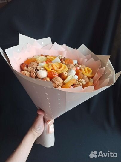 Букет из сухофруктов для учителя