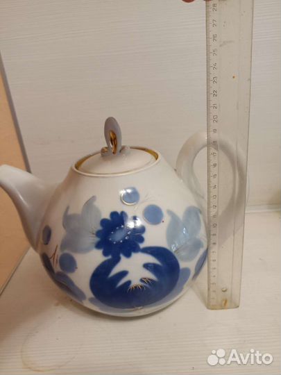 Большой чайник, СССР, фарфор