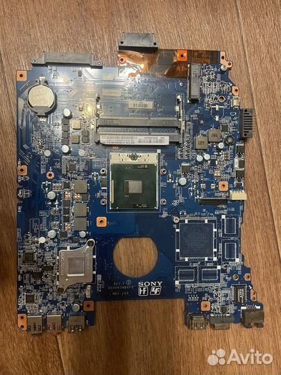 Материнская плата Sony Vaio SVE151 с процессором