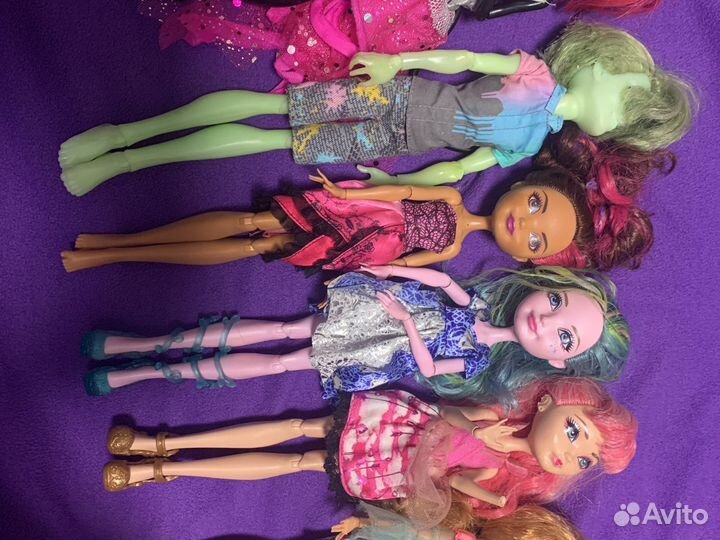 Куклы monster hight,everafter hight,barbie и не то