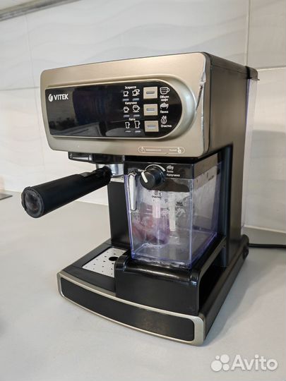 Кофеварка рожковая vitek 1517