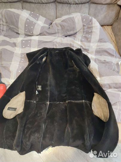 Дубленка натуральная женская 44
