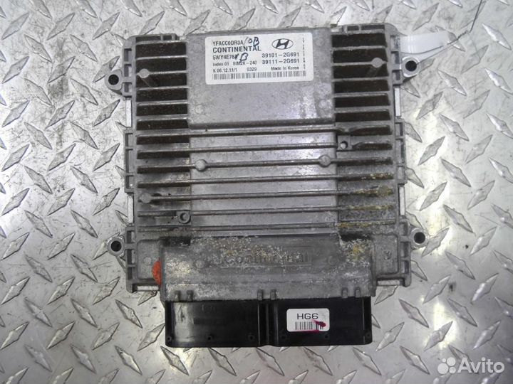 Блок управления двигателем Hyundai Sonata