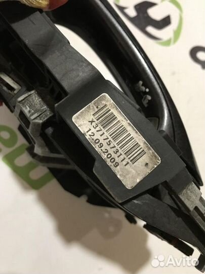 Ручка двери задней левой Bmw 7 f01 2008-2015