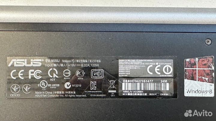 Asus N550JV i7-4700HQ