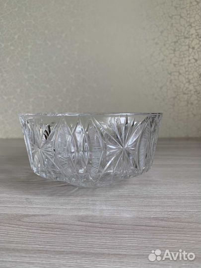 Столовый хрусталь СССР