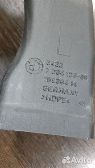 Воздуховод Bmw 530 D E61 M57N 306D2EU4 2004