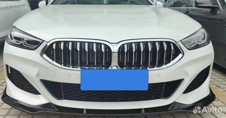 Губа переднего бампера Глянец BMW G14 G15 G16