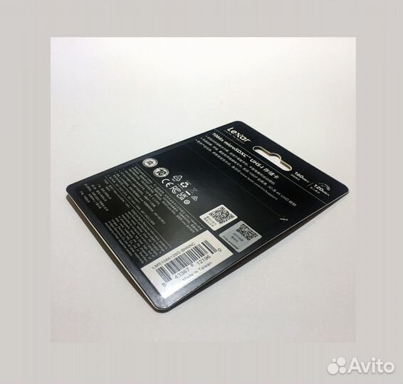 Скоростная карта памяти Lexar 128Gb Новая