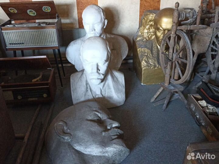 Бюст ленина большой гипс
