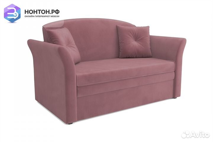 Диван выкатной Малютка 2 розовый