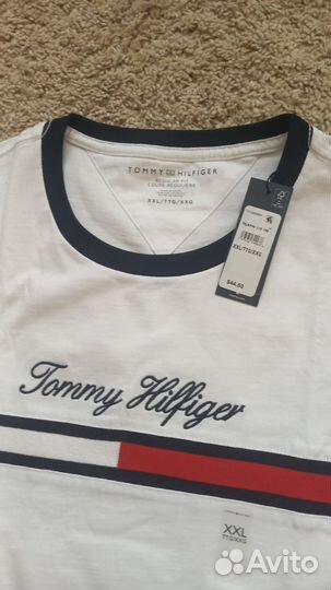 Футболка оригинал tommy hilfiger xxl