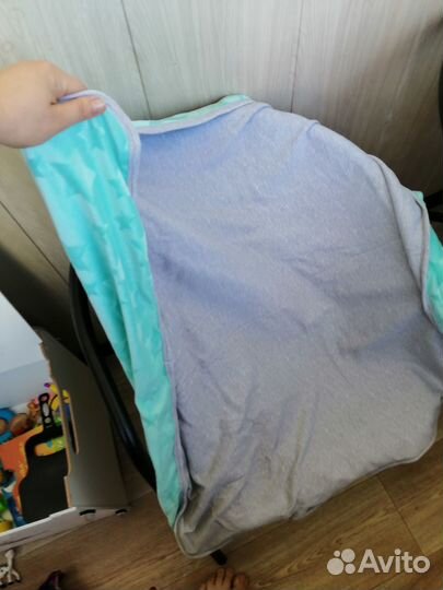 Плед детский вязаный