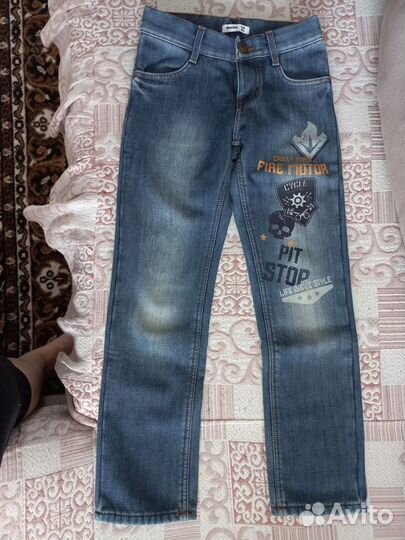 Джинсы утепленные