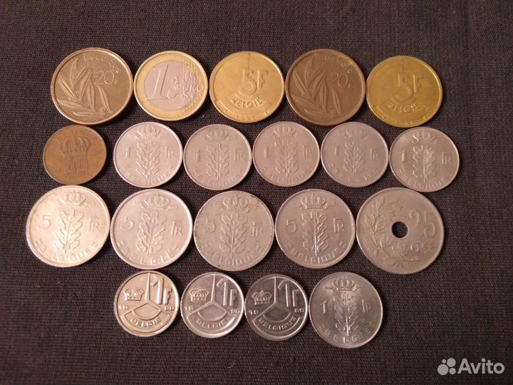 Бельгия, 20 монет