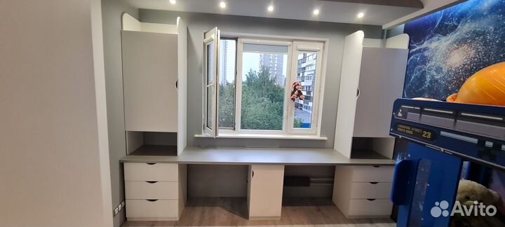 Рабочая зона со шкафом за 5 дней