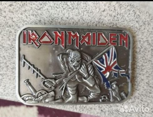 Пряжка на ремень шириной 4 см