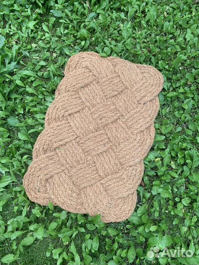 Коврик Икеа придверный натуральный