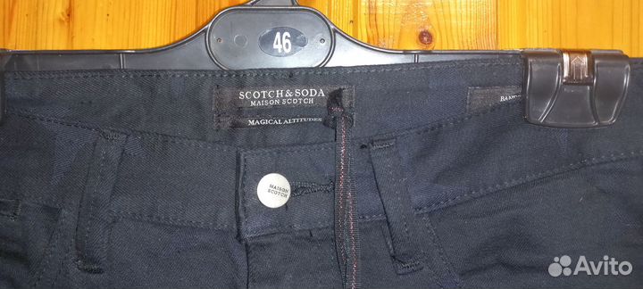 Джинсы черные scotch&soda 27р