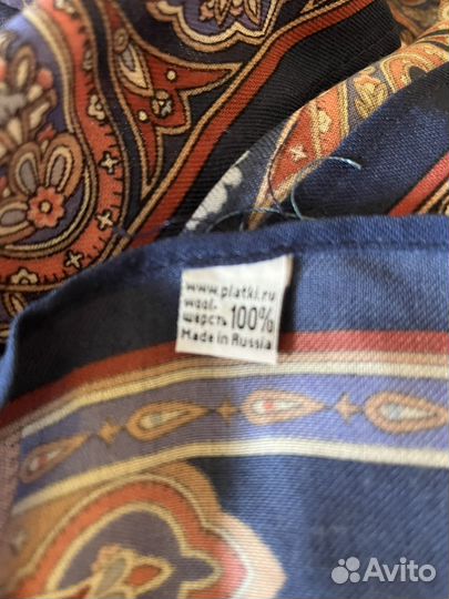 Платок шерсть 100