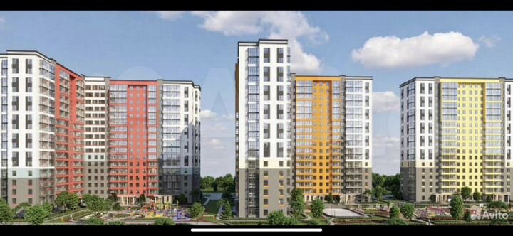 3-к. квартира, 86 м², 1/17 эт.