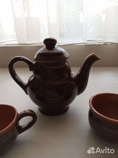 Кофейный сервиз керамика винтаж