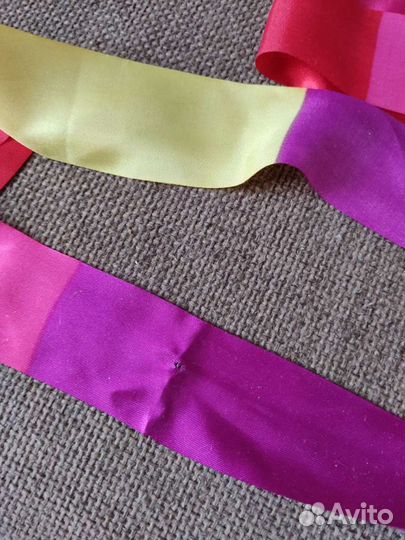 Гимнастическая лента с палкой