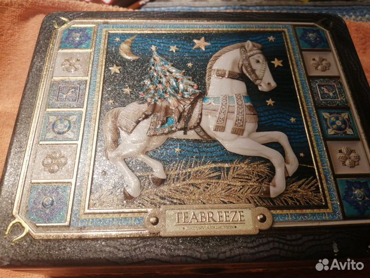 Коробка жестяная для чая