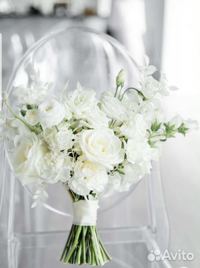 Букет невесты с орхидеями