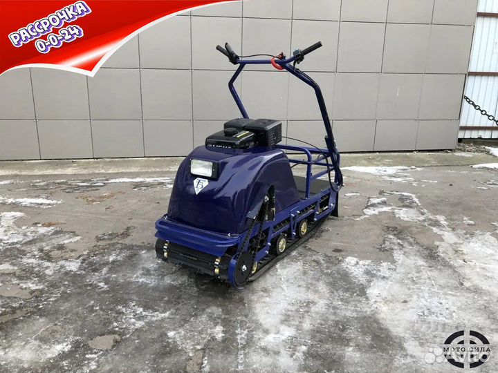 Мотобуксировщик Бурлак М2 LRK 13 л.с. э\зап