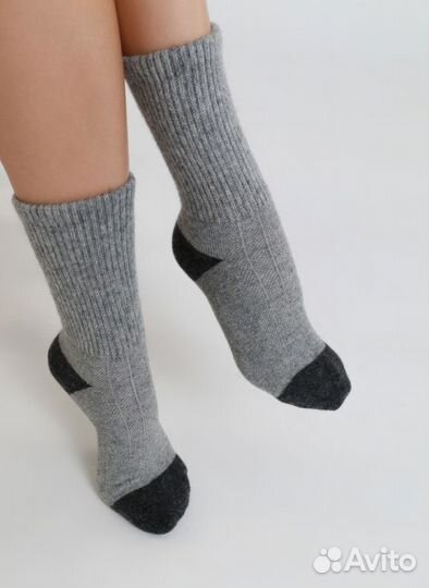 Носки теплые женские мужские шерстяные