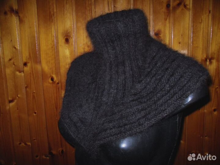 Манишка женская из собачьей шерсти