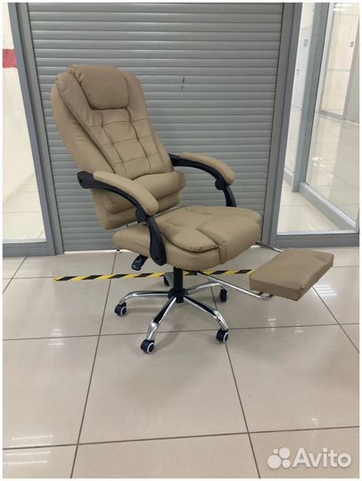 Кресло для руководителя эко кожа с массажем