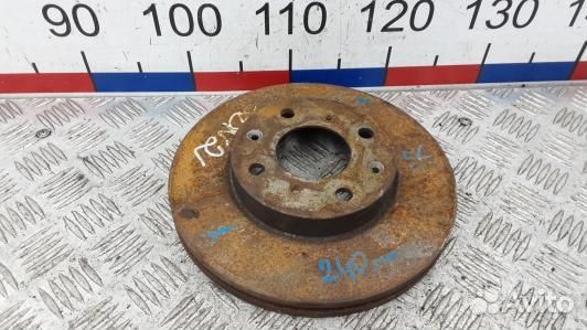 Диск тормозной передний honda civic 7 (8DN02N601)