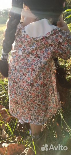 Платье на куклу 55-60см