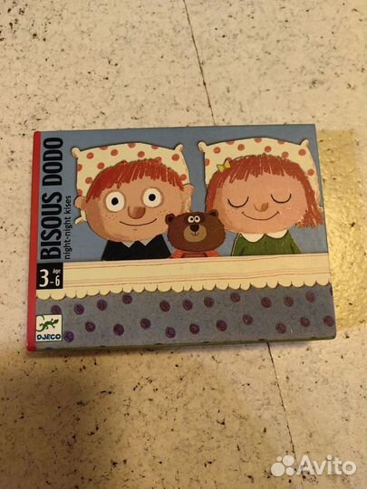 Игра Bisous Dodo Поцелуи-Баиньки от Djeco