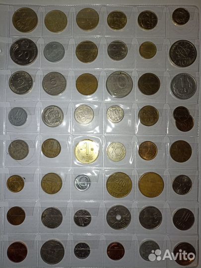 Монеты мира микс