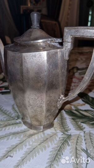 Чайник серебро