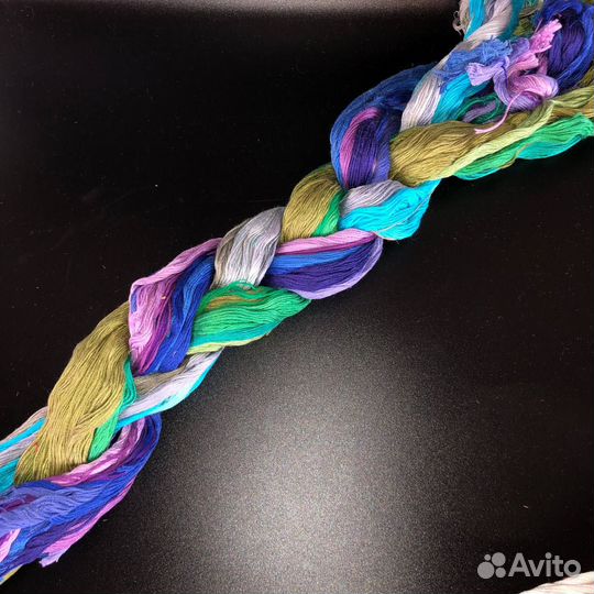 Мулине нитки для вышивания / коса