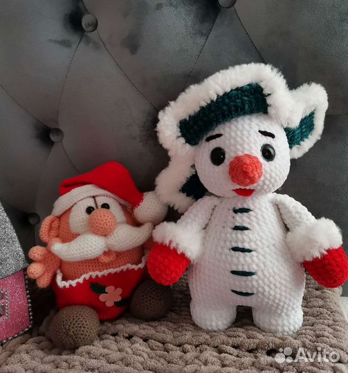 Вязаные детские игрушки