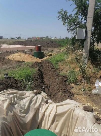 Установка канализации септик под ключ