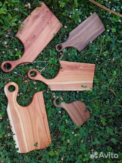 Разделочные доски из цельного дерева