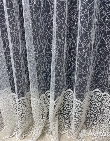 Тюль паутинка