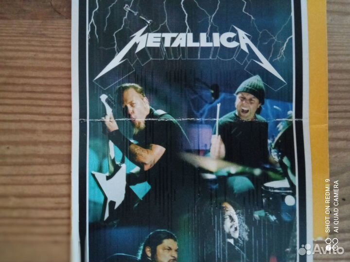 Билет Metallica 18/07/2008 скк Питер фан-зона