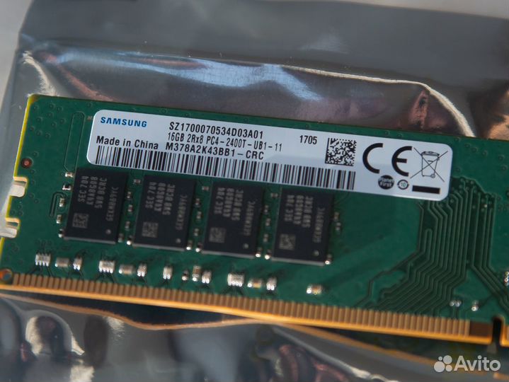 Оперативная память DDR4 Samsung 32Gb (16x2)