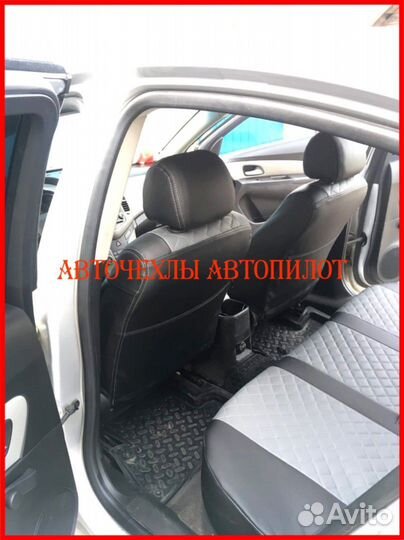 Чехлы Автопилот Chevrolet Cruze из экокожи Ромб