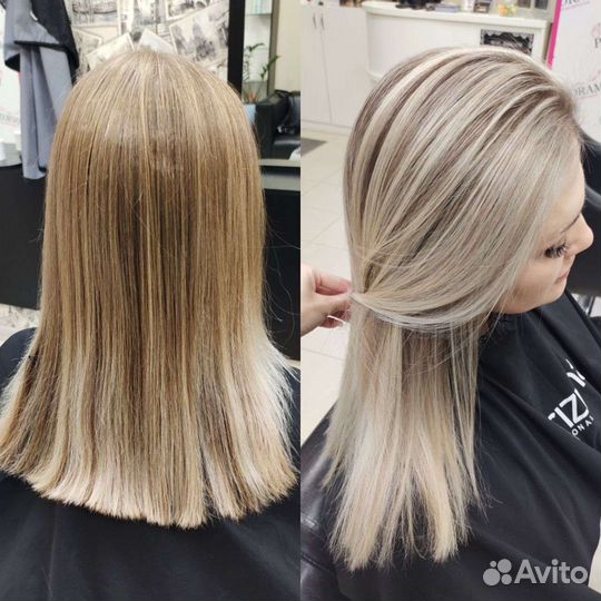 Окрашивание волос